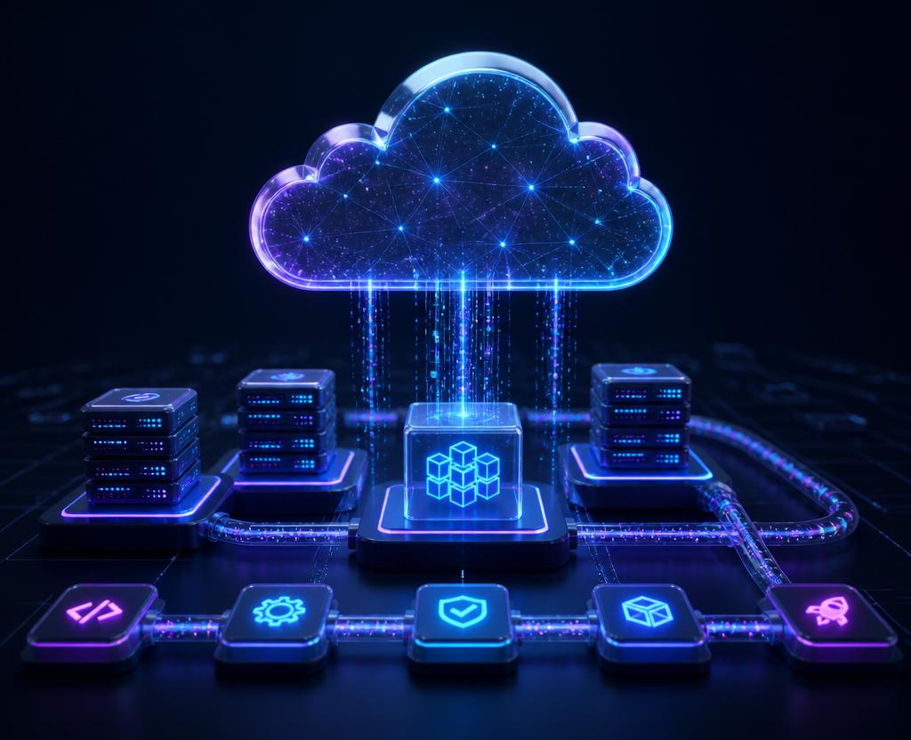 Cloud & DevOps illustration
