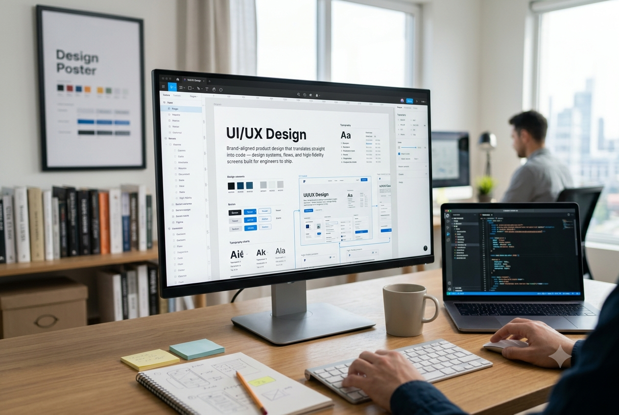 UI/UX Design illustration