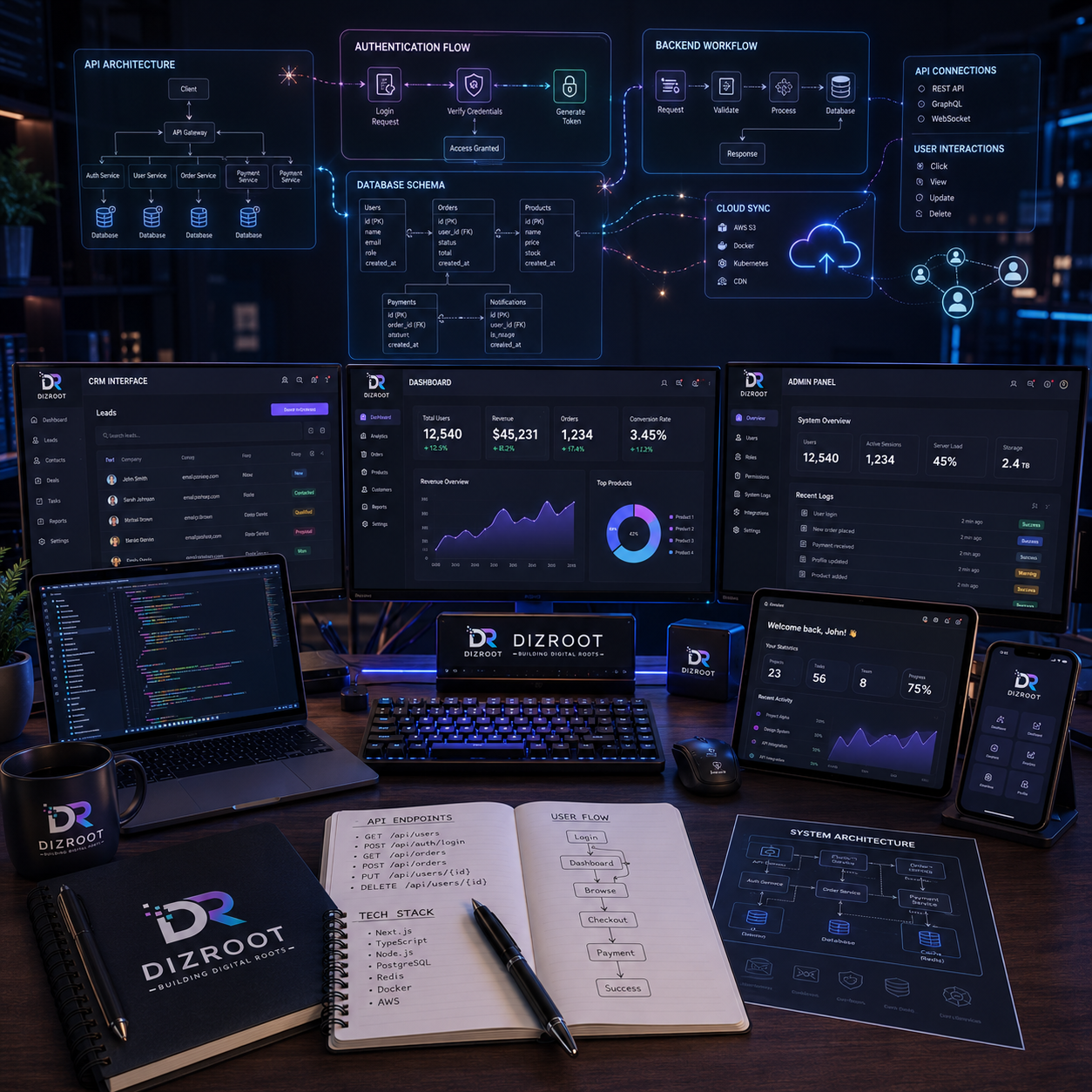 Web Applications illustration
